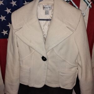 Newport News Women's Cream Jacket